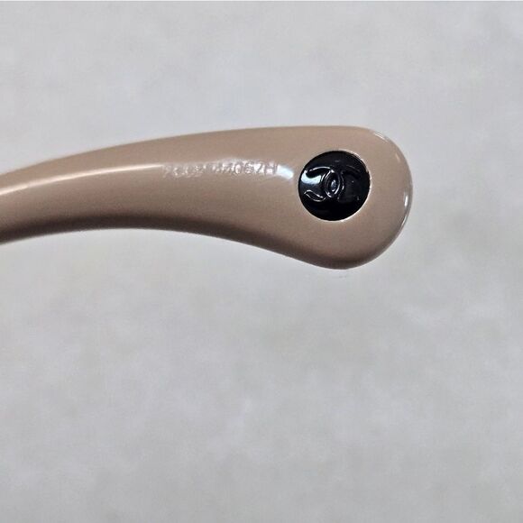 CHANEL CAT EYE SUNGLASSES Black & Beige C534/M3, A71614 X02281 S3443 main image 6